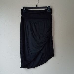 EUC Black Asymmetrical Skirt